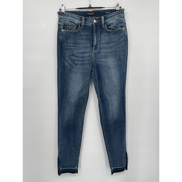 Old Navy Womens Pop Icon Skinny Jeans Size 6 Distressed Medium Wash Denim - Picture 6 of 7